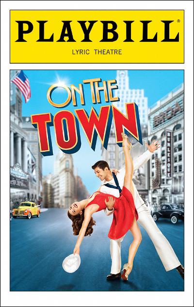 On the Town Playbill cover