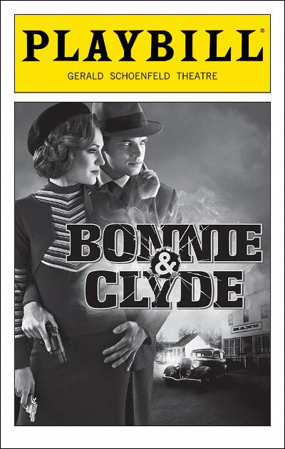 Bonnie & Clyde Playbill cover