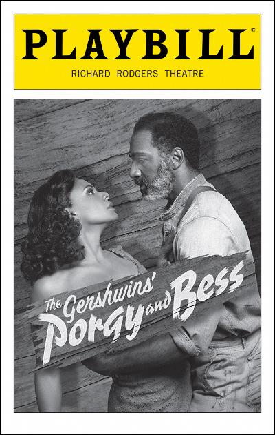 The Gershwins’ Porgy and Bess Playbill cover