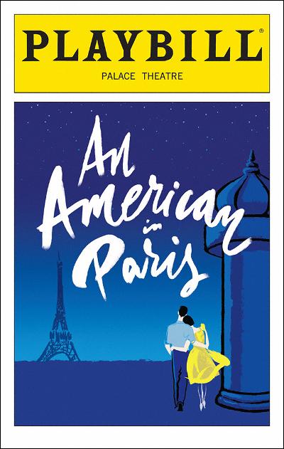 An American in Paris Playbill cover